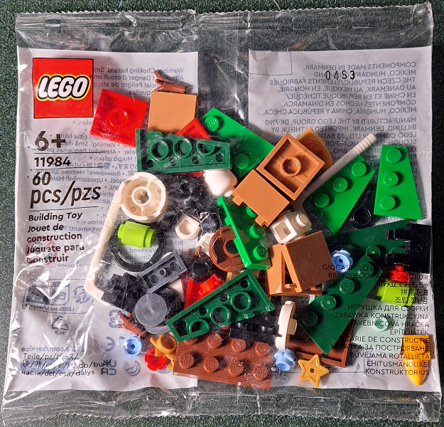 LEGO 11984 Parts for Book: The LEGO Holiday Games Book polybag