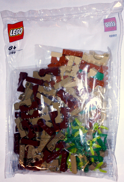 LEGO 11989 Parts for Monkey Palace (Game GA21) polybag