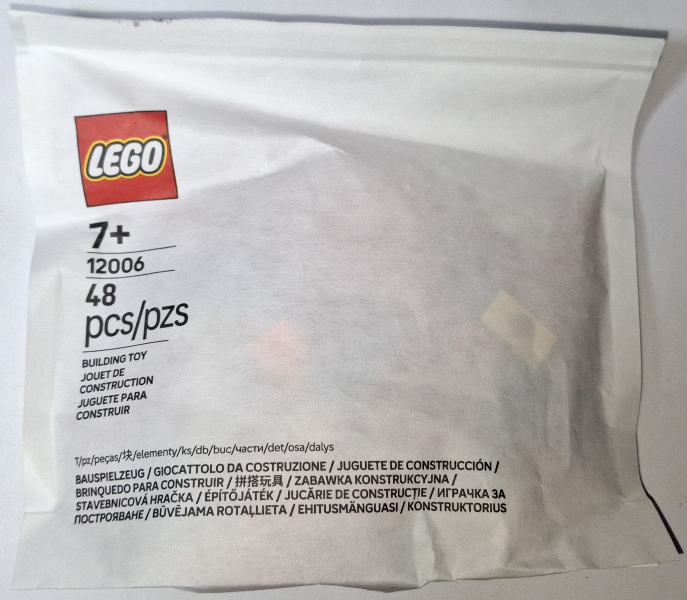 LEGO 12006 Parts for Brick Like This! (Game GA23) paper bag