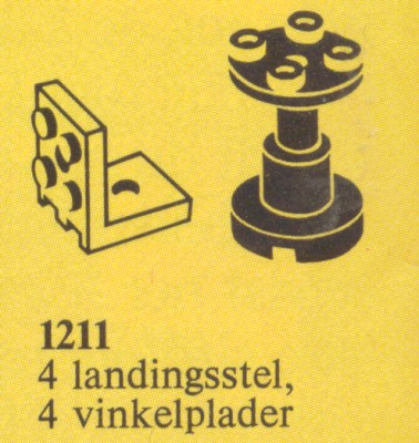LEGO 1211 Space Stands and Brackets