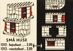 LEGO 1212-2 Small House - Left Set