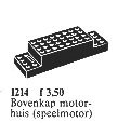 LEGO 1214 Upper Part of Motorhome for 4.5V/12V Trainmotor