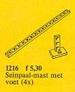 LEGO 1216 Semaphores with Feet