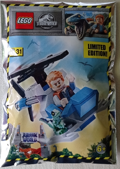 LEGO 122113 Owen with Helicopter foil pack