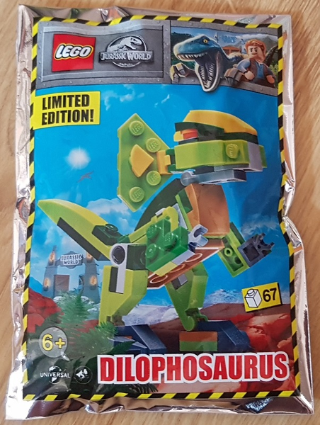 LEGO 122115 Dilophosaurus Foil Pack