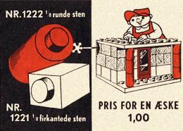 LEGO 1222-2 1 x 1 Round Bricks