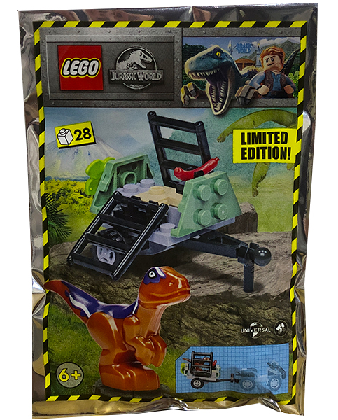 LEGO 122222 Raptor and Trap foil pack