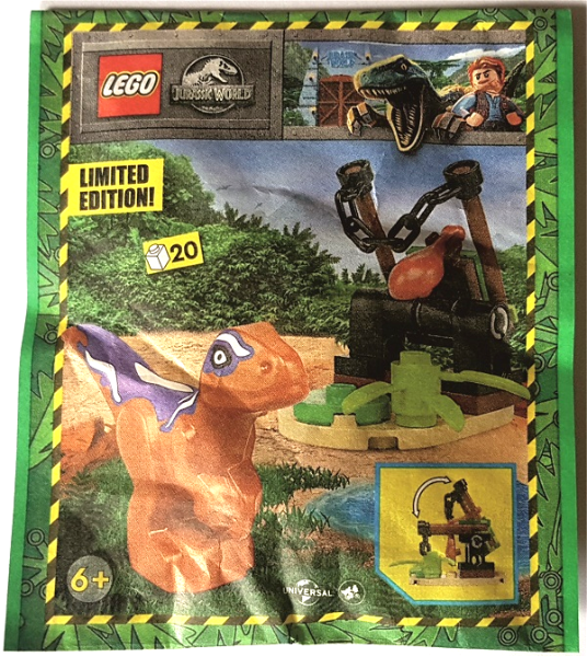LEGO 122326 Raptor with Trap paper bag #1