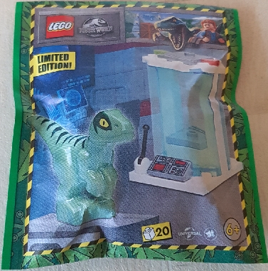 LEGO 122327 Raptor with Incubator paper bag