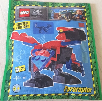LEGO 122329 Pyroraptor paper bag