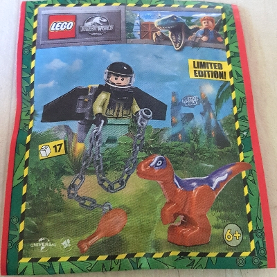 LEGO 122332 Jet Pack Ranger with Raptor paper bag