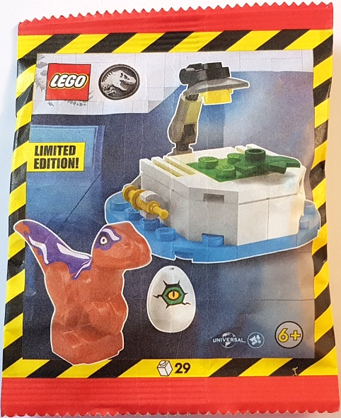 LEGO 122401 Laboratory with Raptor paper bag