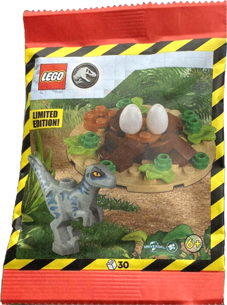 LEGO 122402 Raptor with Nest paper bag