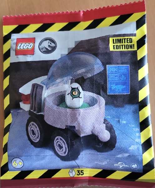 LEGO 122407 Mobile Incubator with Egg paper bag