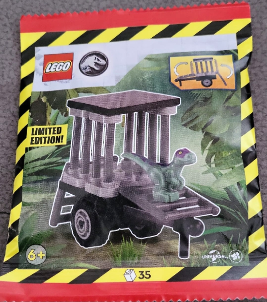 LEGO 122502 Raptor with Transport Cage paper bag