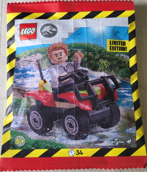 LEGO 122503 Owen with Quad paper bag