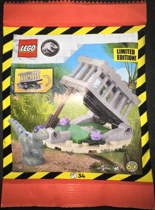 LEGO 122504 Raptor with Trap paper bag #3
