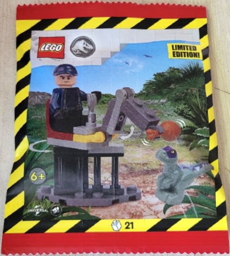 LEGO 122507 Raptor Feeding paper bag