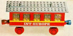 LEGO 123 Passenger Coach