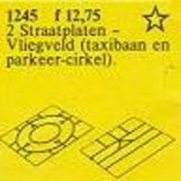 LEGO 1245 T- and Intersection Plates
