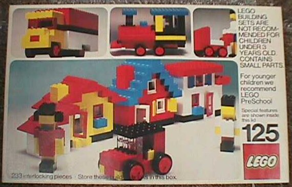 LEGO 125-2 Building Set