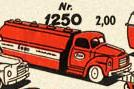 LEGO 1250-2 1:87 Esso Bedford Tanker