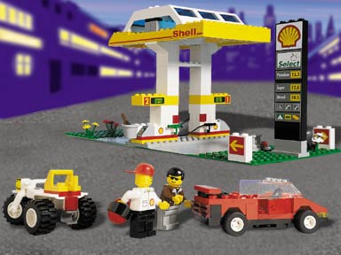 LEGO 1256 Shell Petrol Pump