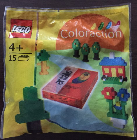 LEGO 1270-3 Trial Size Bag - Coloraction polybag