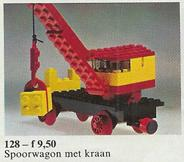 LEGO 128-2 Mobile Crane (Train Base)