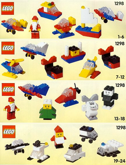 LEGO 1298 Advent Calendar 1998, Classic Basic