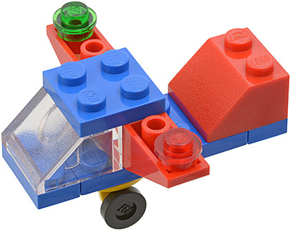 LEGO 1298-13 Advent Calendar 1998, Classic Basic (Day 12) - Airplane