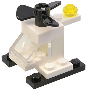 LEGO 1298-21 Advent Calendar 1998, Classic Basic (Day 20) - Helicopter