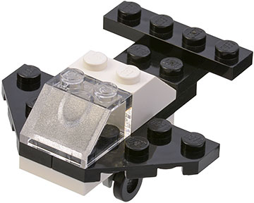 LEGO 1298-25 Advent Calendar 1998, Classic Basic (Day 24) - Airplane