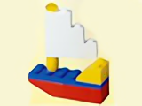 LEGO 1298-6 Advent Calendar 1998, Classic Basic (Day  5) - Sailboat