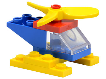 LEGO 1298-8 Advent Calendar 1998, Classic Basic (Day  7) - Helicopter
