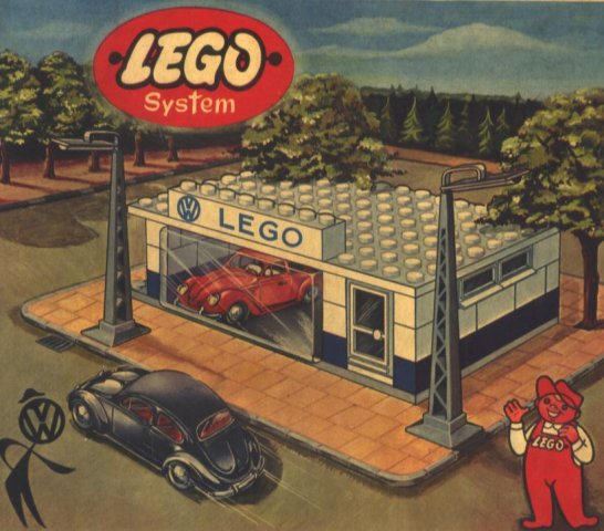 LEGO 1307 VW Auto Showroom