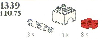 LEGO 1339 Technic Parts