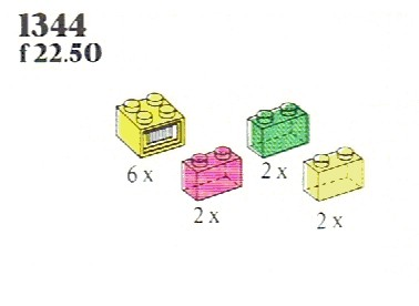 LEGO 1344 Light Bricks (4.5V)