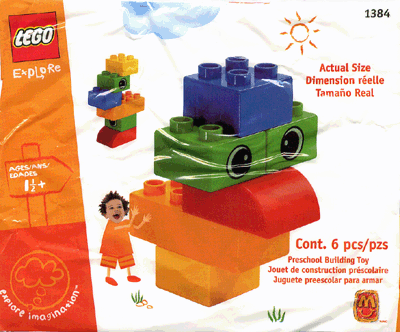 LEGO 1384 Preschool Building Toy polybag