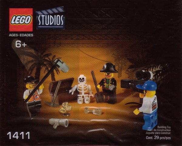 LEGO 1411 Pirate's Treasure Hunt - Quaker Oats Promotional polybag