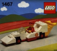LEGO 1467 Shell Race Car polybag
