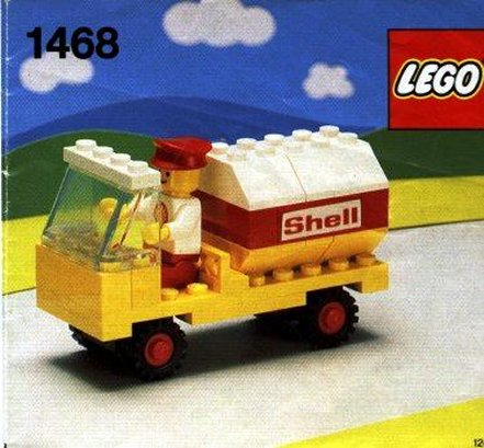 LEGO 1468 Shell Tanker polybag