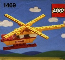 LEGO 1469 Helicopter polybag