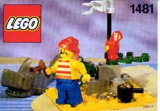 LEGO 1481 Desert Island