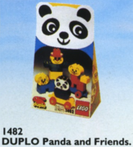 LEGO 1482 Panda and Friends