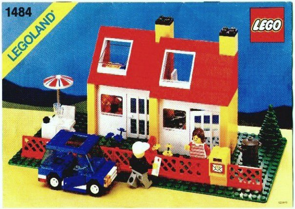 LEGO 1484 Weetabix Town House