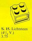 LEGO 15-3 Lighting Brick (2 x 2)