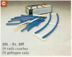 LEGO 151 Curved Track
