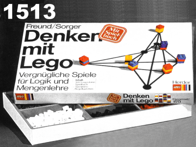 LEGO 1513 Denken mit Lego (Thinking with Lego, 900pcs)
