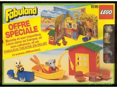 LEGO 1516 Theater with Play-Scenes